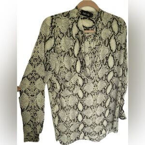 fabrik snakeskin tunic